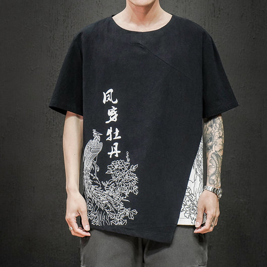 Playera Casual Estampada de Manga Corta para Hombre - Image 3