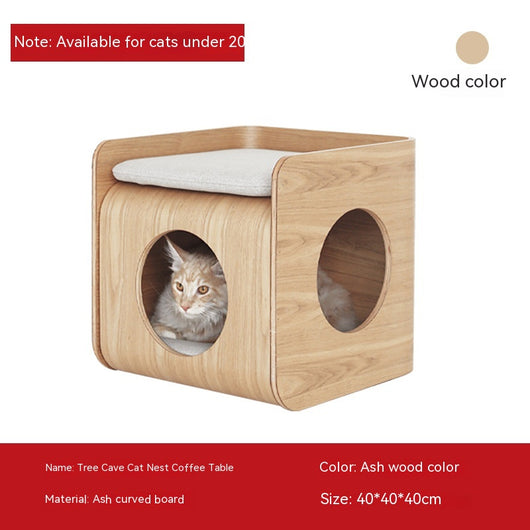 Cama Desmontable para Mascotas en Madera - Las Cuatro Estaciones - Image 3