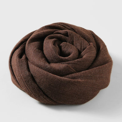 Pañuelo Artístico de Algodón y Lino - Colores Sólidos Elegantes - Image 42