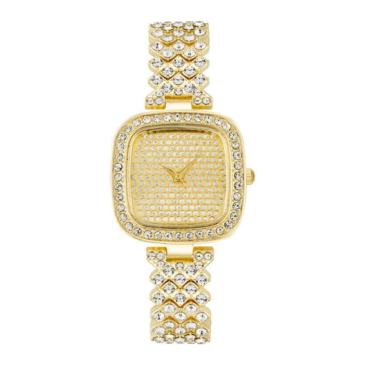 Reloj de Moda para Mujer con Diamantes en Bisel Cuadrado - Image 2
