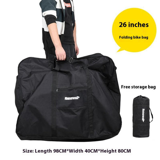 Bicicleta Plegable con Bolsa de Transporte para Equipaje - Image 9