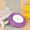 69 Rosa Morado Hilo Plateado 3 Puntos