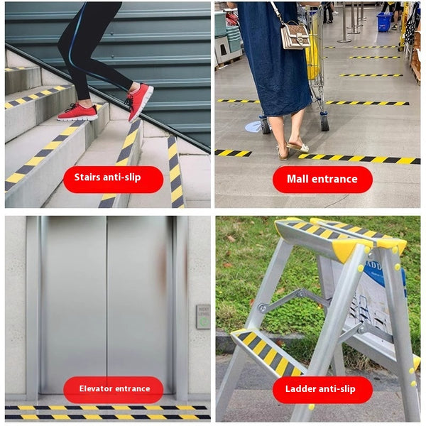Cinta Antideslizante para Escaleras - Adhesivo Resistente Impermeable