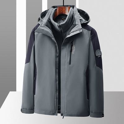 Chaqueta 3 en 1 Impermeable y Cortavientos con Forro Desmontable - Image 3