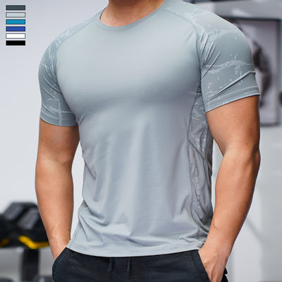 Camiseta Deportiva Hombre Transpirable Secado Rápido Absorbe Sudor - Image 8