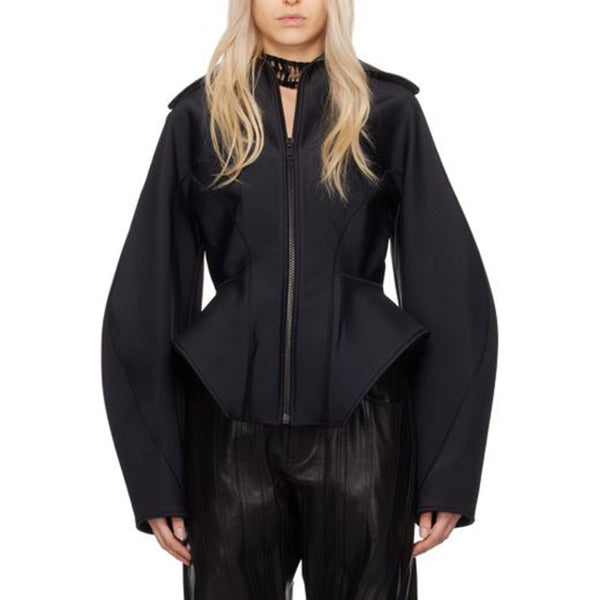 Chaqueta Cropped Personalizada Slim-fit Premium para Mujer