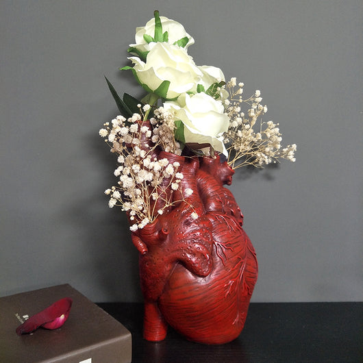 Jarrón Decorativo en Forma de Corazón para Arreglos Florales - Image 32