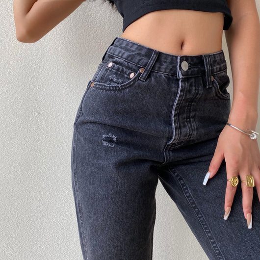 Jeans Talle Alto Corte Recto Clásico - Image 8