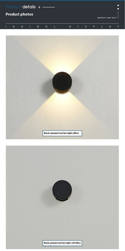 Lámpara de Pared Minimalista para Pasillos y Balcones - Image 6