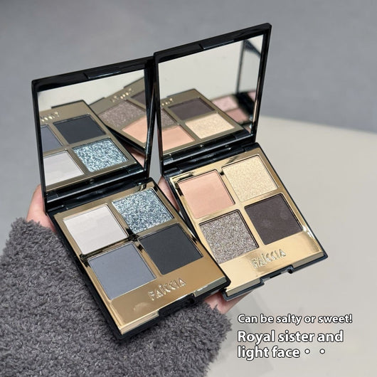 Paleta de Sombras Eyeshadow 4 Colores Tierra Ahumado Mate - Image 13