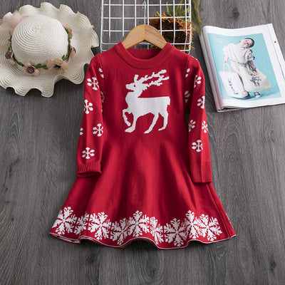 Suéter Vestido para Niñas - Image 8