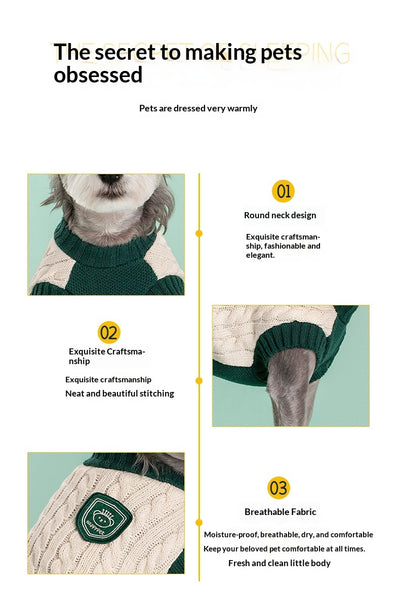 Suéter Térmico Elástico para Perros Pet Academy Style - Image 10