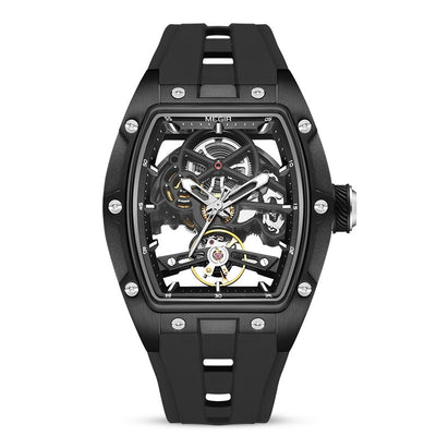 Reloj Mecánico Automático Hueco de Acero Inoxidable para Hombre - Image 6