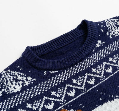 Suéter de Cachemira para Hombre con Cuello Redondo y Estampado - Image 14