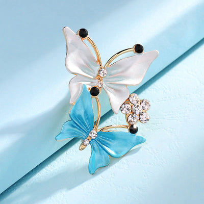 Broche Corsage Alas de Ópalo Cristal para Suéter y Cardigan - Image 8