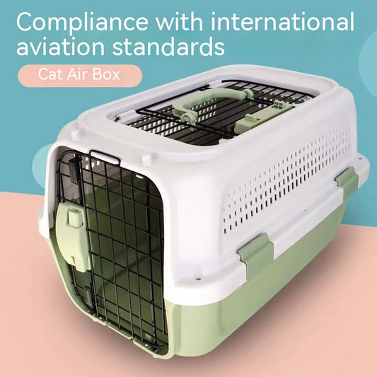 Transportín de Aire para Gatos - Maleta de Viaje Certificada