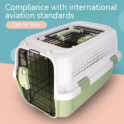 Transportín de Aire para Gatos - Maleta de Viaje Certificada