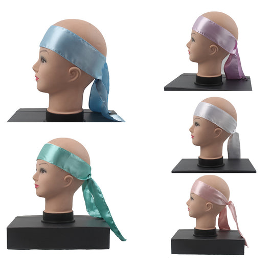 Colección de Turbantes y Accesorios para el Cabello en Satén y Seda - Image 13