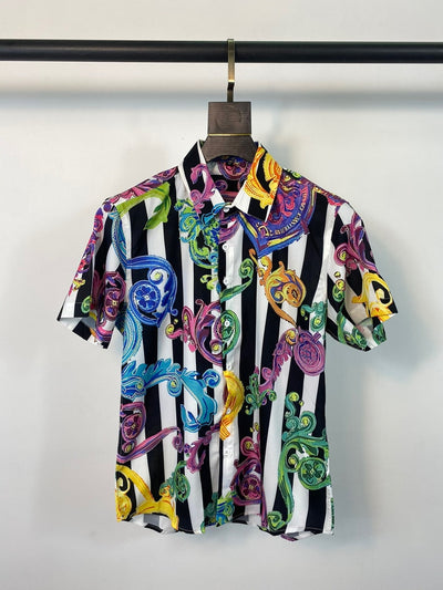 Camisa Playera Estampada para Hombre - Tendencia de Moda Europea y Americana - Image 8