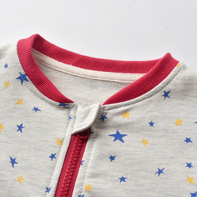 Conjunto Deportivo Infantil con Chaqueta Estampado Estrellas - Image 6