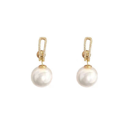 Aretes de Perla Versátiles con Múltiples Formas de Usar - Image 4