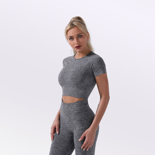 Conjunto Deportivo Mujer Yoga Sin Costuras - Diseño Seamless Ajustado - Image 12