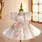 Vestido de Dama de Honor Infantil Elegante y Esponjoso
