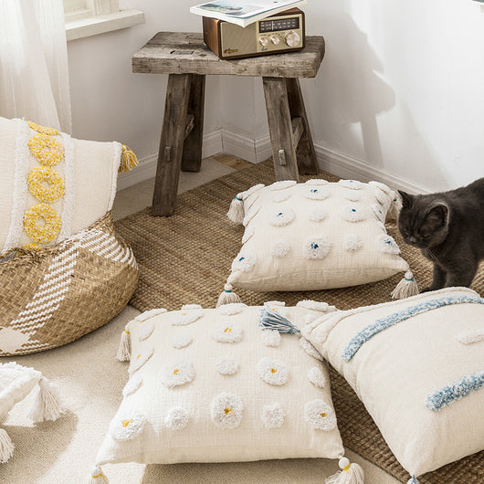 Funda de almohada bohemia estilo marroquí para sofá - Image 3
