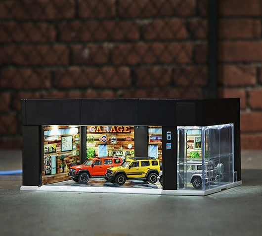 Puerta Enrollable Automática para Garaje con Luz LED y Almacenamiento - Image 10