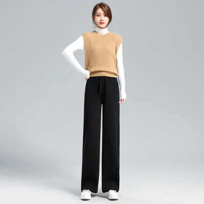 Pantalones Palazzo de Cachemira Elegantes para Mujer - Image 12