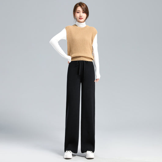 Pantalones Palazzo de Cachemira Elegantes para Mujer - Image 12