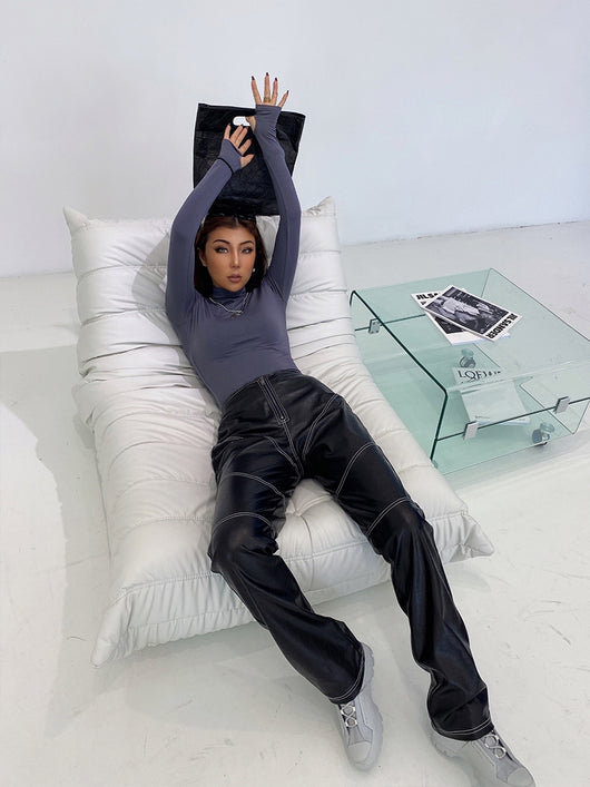 Pantalones de Cuero Diseño Premium con Elasticidad - Image 10