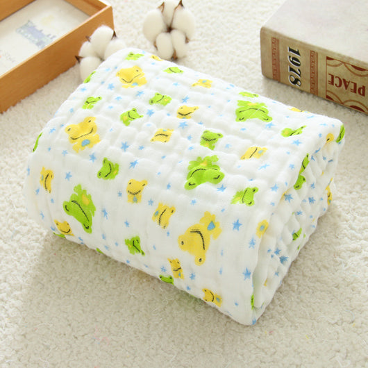 Toalla de Baño para Bebé de 6 Capas de Gasa Suave y Absorbente - Image 15