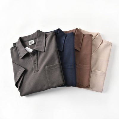 Polo Holgado de Algodón para Hombre - Estilo Casual Moderno - Image 4