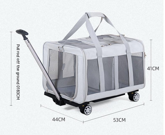 Carrito de Transporte Grande para Gatos - Image 10