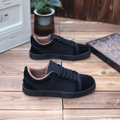 Tenis Deportivos para Hombre Lienzo Rojo Transpirable - Image 15