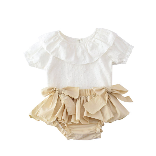 Conjunto de Dos Piezas para Niña con Mangas Abullonadas - Image 5