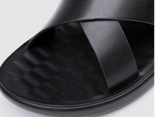 Sandalias Outdoor de Cuero Doble Capa Resistentes al Desgaste - Image 12