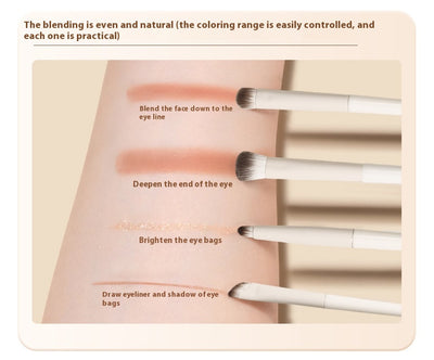 Set de Brochas de Detalle para Ojos Porcelana Cloud - Herramientas de Maquillaje Profesional - Image 19