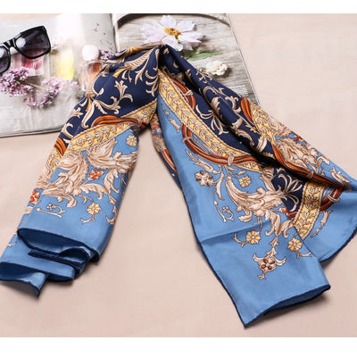 Pañuelo de Seda Premium para Mujer Elegancia Sofisticada - Image 12
