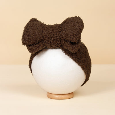 Diadema Infantil de Lana Polar con Lazo Doble Capa - Image 17