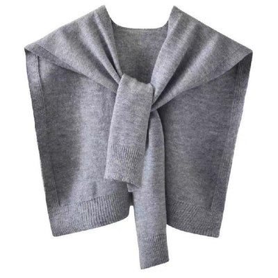 Chaleco Tejido de Hilo Grueso para Mujer - Abrigo Versátil Primavera Otoño - Image 9