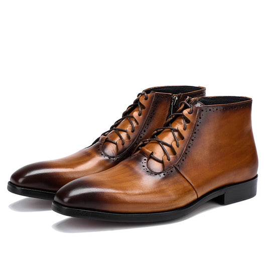 Botas Altas de Cuero para Hombre Knight - Estilo y Durabilidad - Image 10