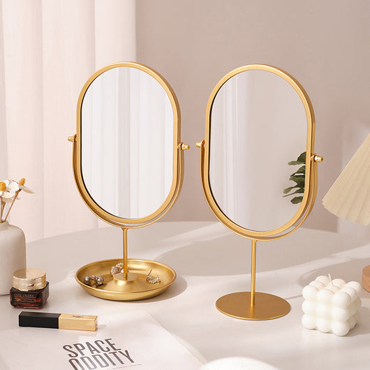 Espejo de Tocador Maquillaje Liviano - Diseño Elegante para Dormitorio