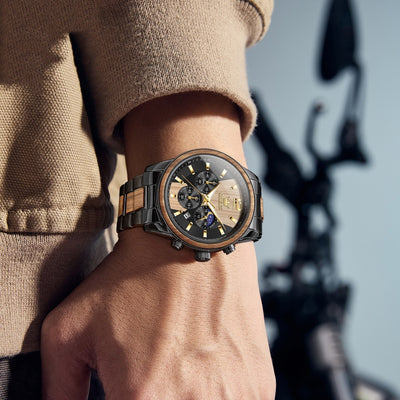 Reloj de Cuarzo para Hombre con Calendario y Seis Agujas - Image 5
