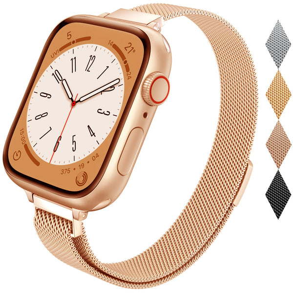 Reloj Milan de Acero Inoxidable con Correa Magnética Ajustable