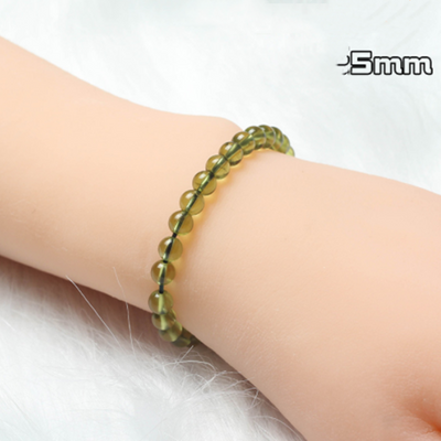 Pulsera de Cristal Peridoto Verde Hielo para Mujer - Image 6