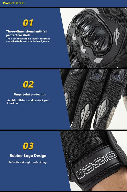 Guantes de Motocross Antideslizantes con Protección Anti-caída - Image 9