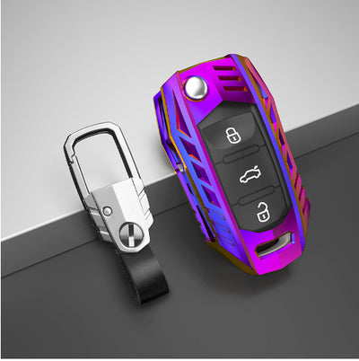 Juego de Fundas Protectoras para Llaves de Auto Estilo Mecha Metal - Image 19