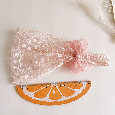 Diadema de Flores para Niñas con Encaje Delicado - Image 9